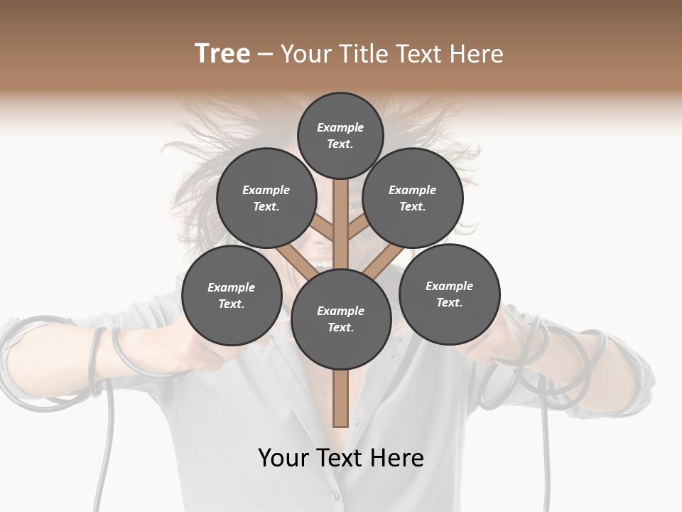 Electrocution Expression Technician PowerPoint Template