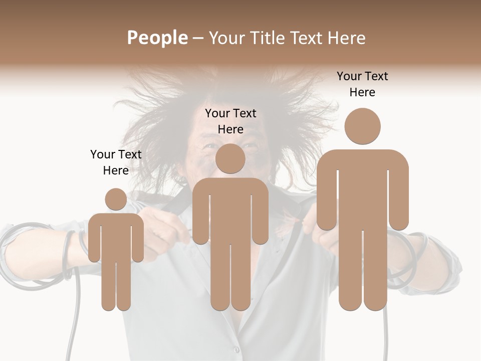 Electrocution Expression Technician PowerPoint Template