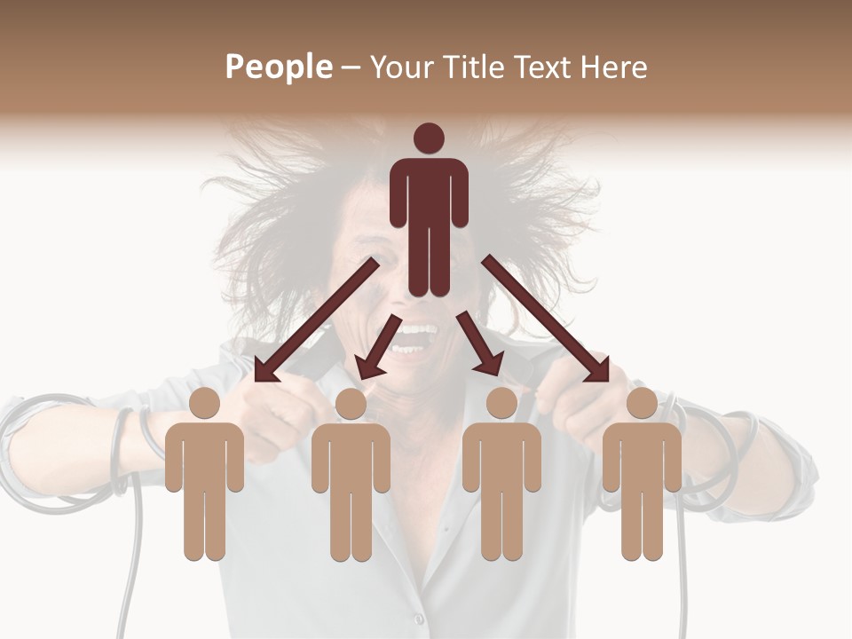 Electrocution Expression Technician PowerPoint Template