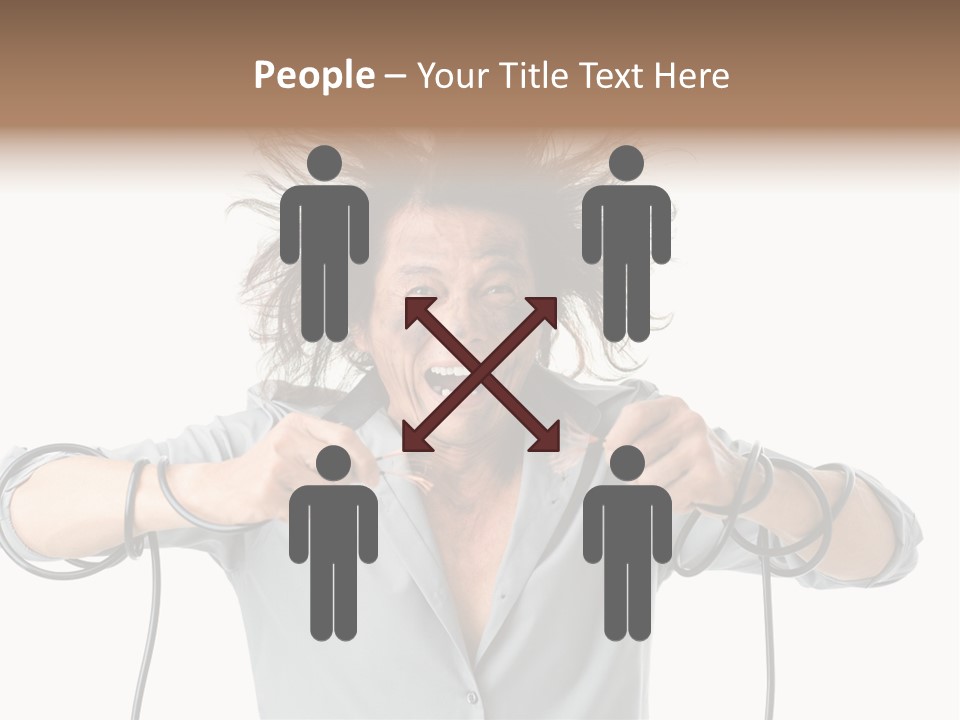 Electrocution Expression Technician PowerPoint Template