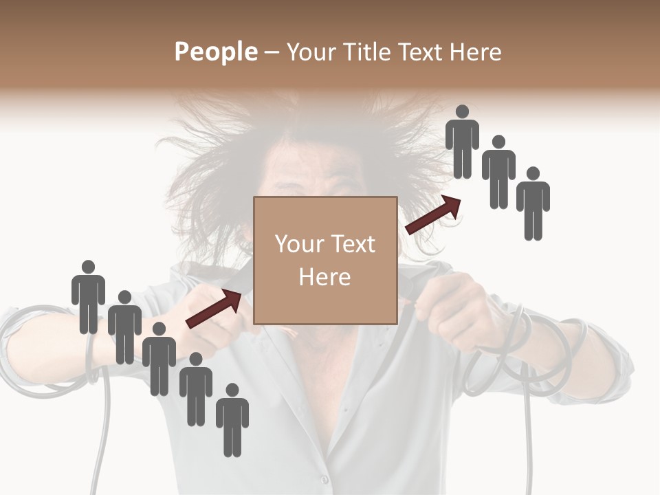 Electrocution Expression Technician PowerPoint Template
