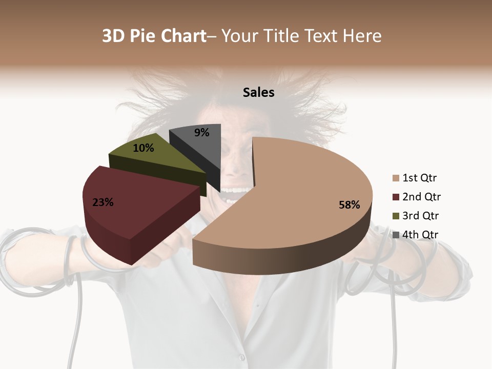 Electrocution Expression Technician PowerPoint Template