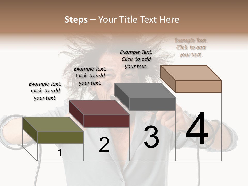 Electrocution Expression Technician PowerPoint Template