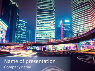 Architecture Landscape Transport PowerPoint Template