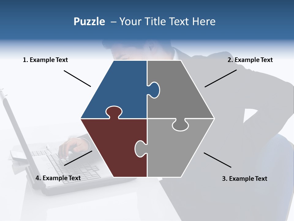 Tenderness Isolated Man PowerPoint Template