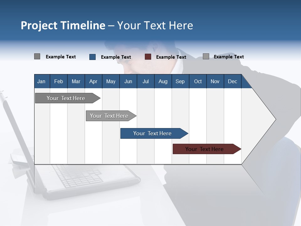Tenderness Isolated Man PowerPoint Template