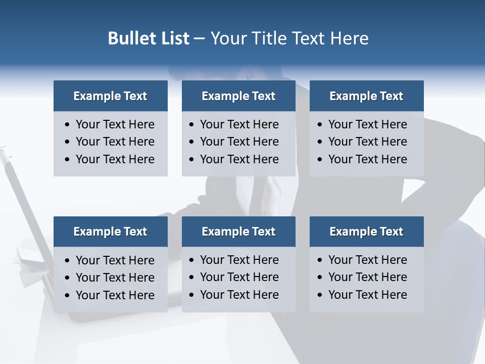 Tenderness Isolated Man PowerPoint Template