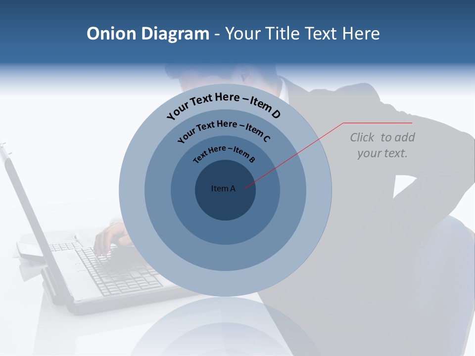 Tenderness Isolated Man PowerPoint Template