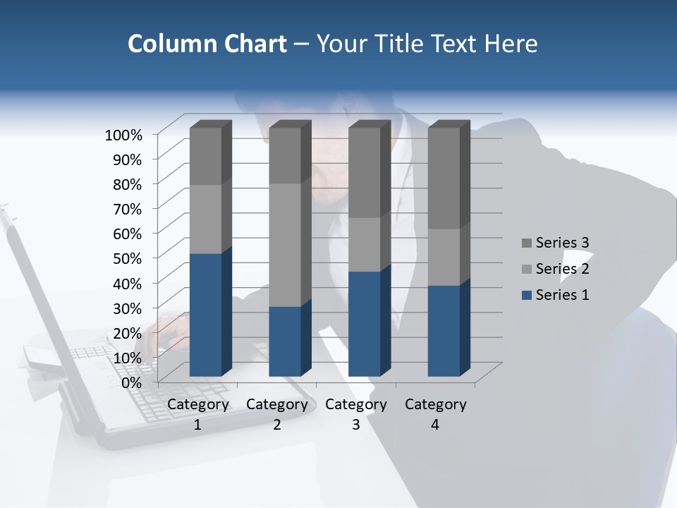 Tenderness Isolated Man PowerPoint Template