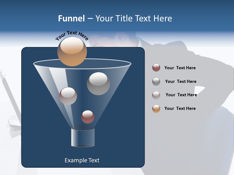 Tenderness Isolated Man PowerPoint Template