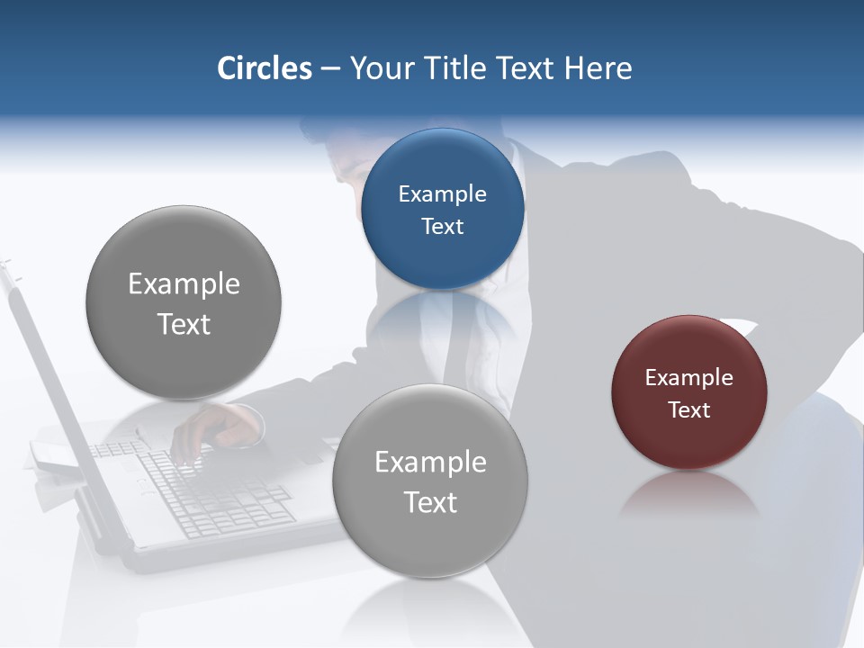 Tenderness Isolated Man PowerPoint Template