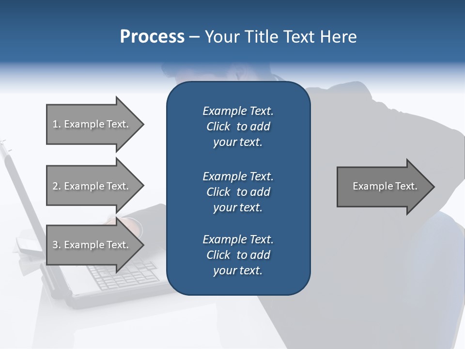 Tenderness Isolated Man PowerPoint Template