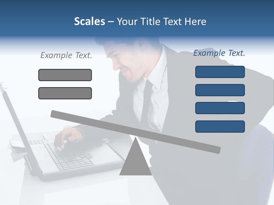 Tenderness Isolated Man PowerPoint Template