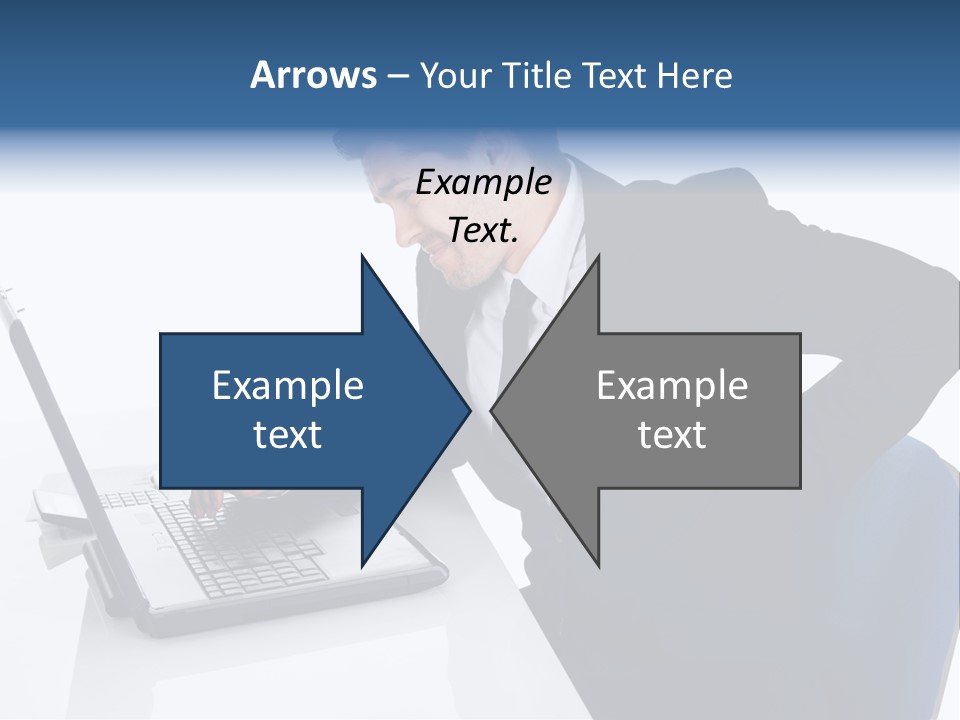 Tenderness Isolated Man PowerPoint Template