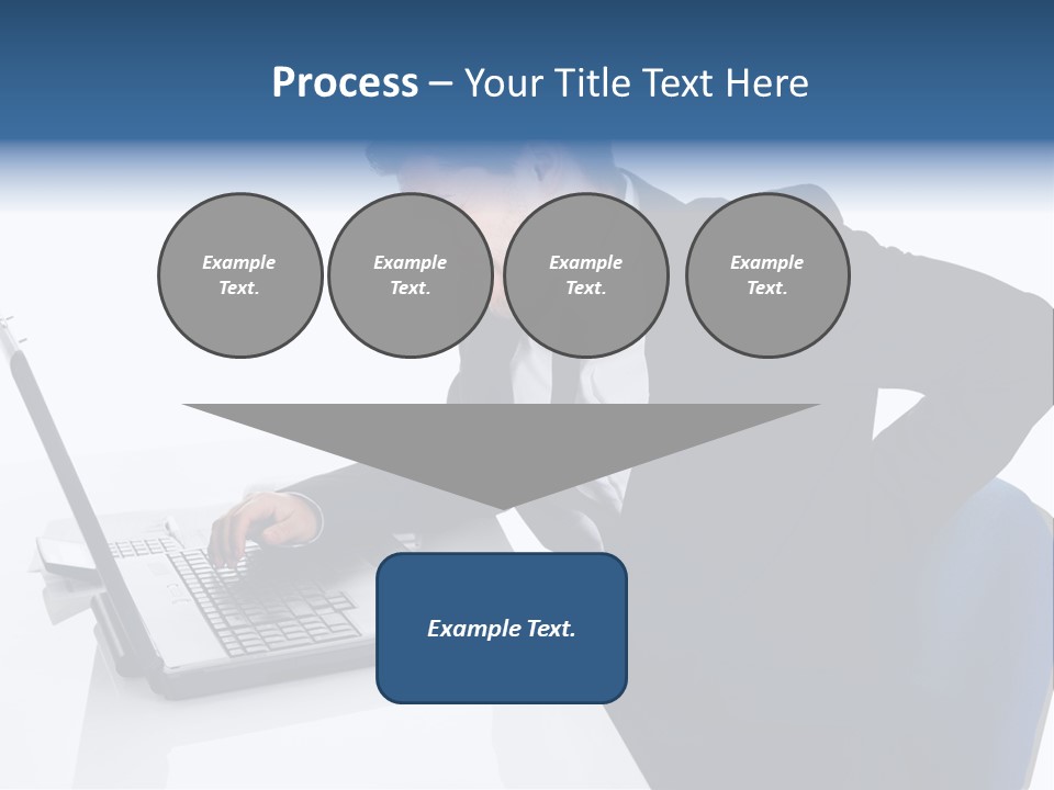 Tenderness Isolated Man PowerPoint Template