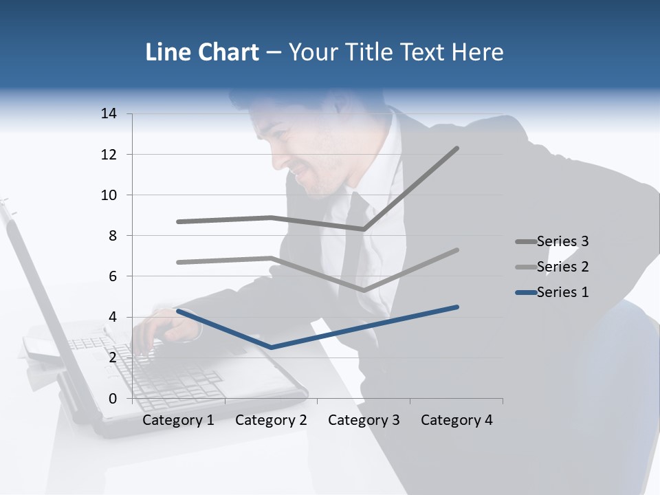 Tenderness Isolated Man PowerPoint Template