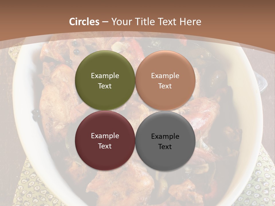 Bacon Beer Dinner PowerPoint Template