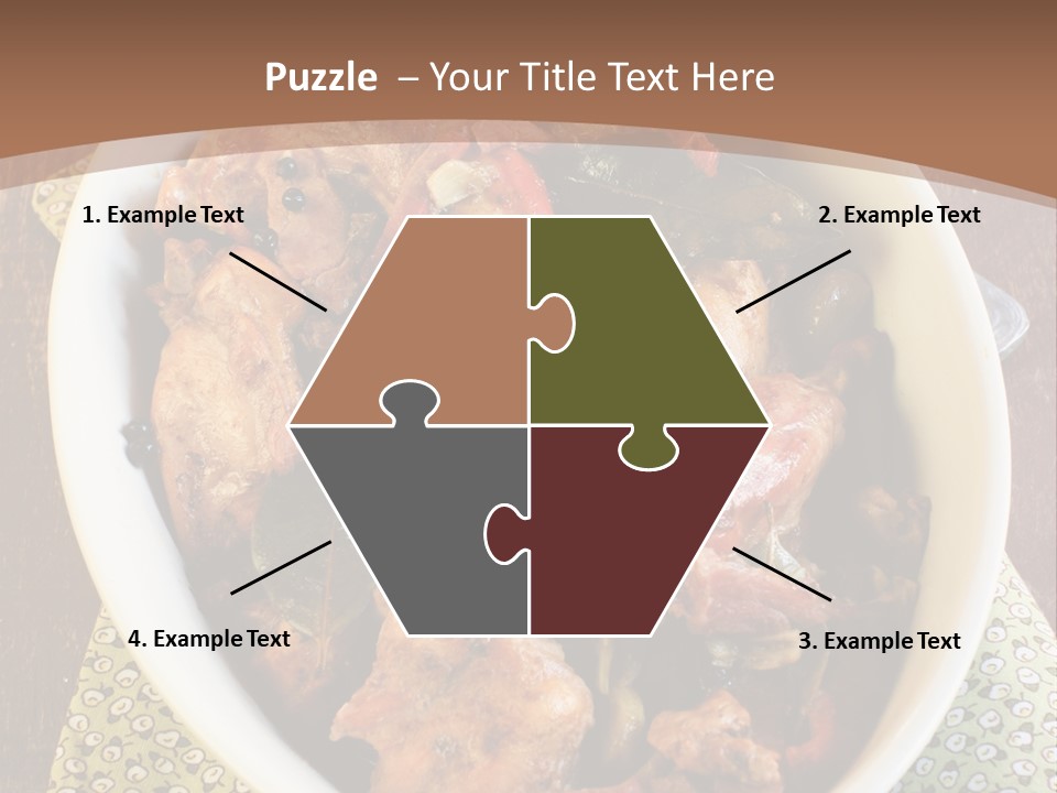 Bacon Beer Dinner PowerPoint Template