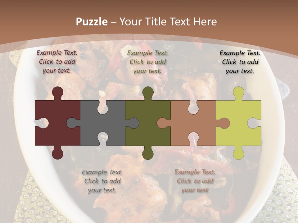 Bacon Beer Dinner PowerPoint Template