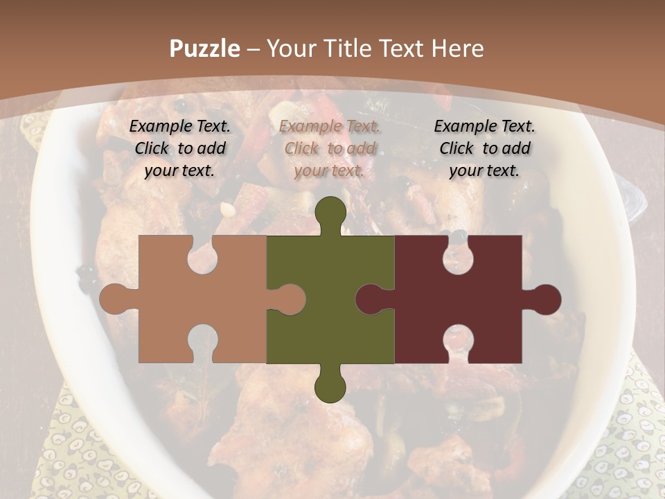 Bacon Beer Dinner PowerPoint Template