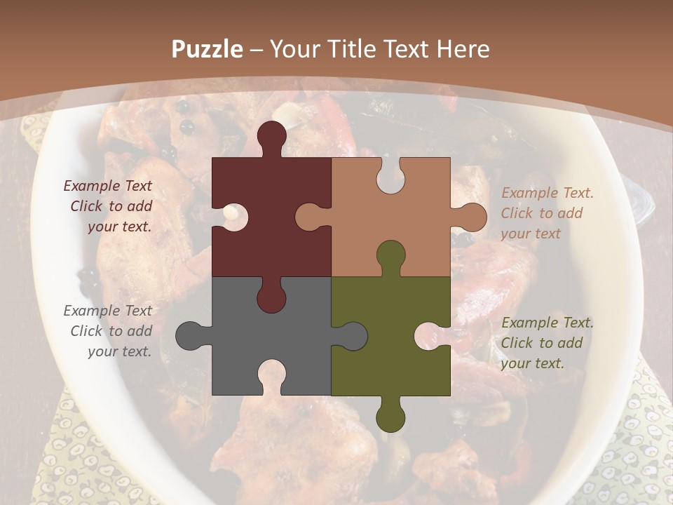 Bacon Beer Dinner PowerPoint Template