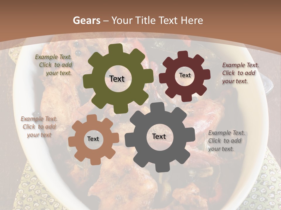 Bacon Beer Dinner PowerPoint Template