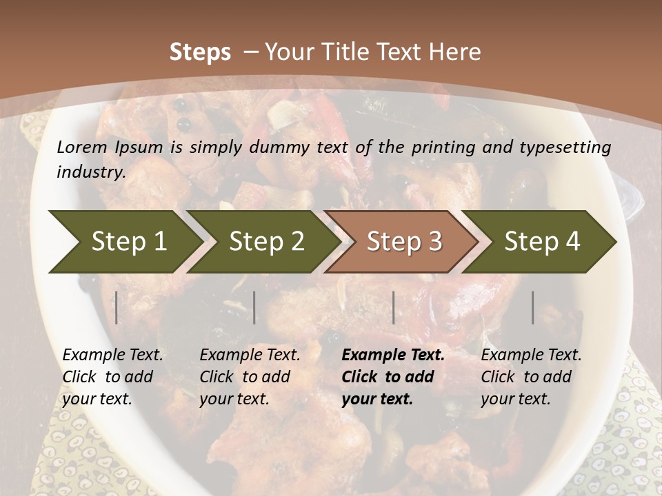 Bacon Beer Dinner PowerPoint Template