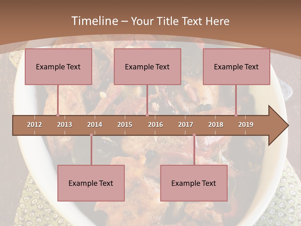 Bacon Beer Dinner PowerPoint Template