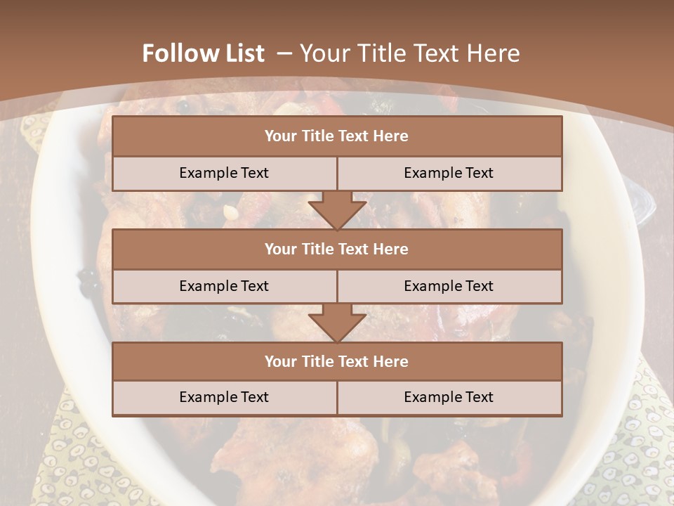 Bacon Beer Dinner PowerPoint Template