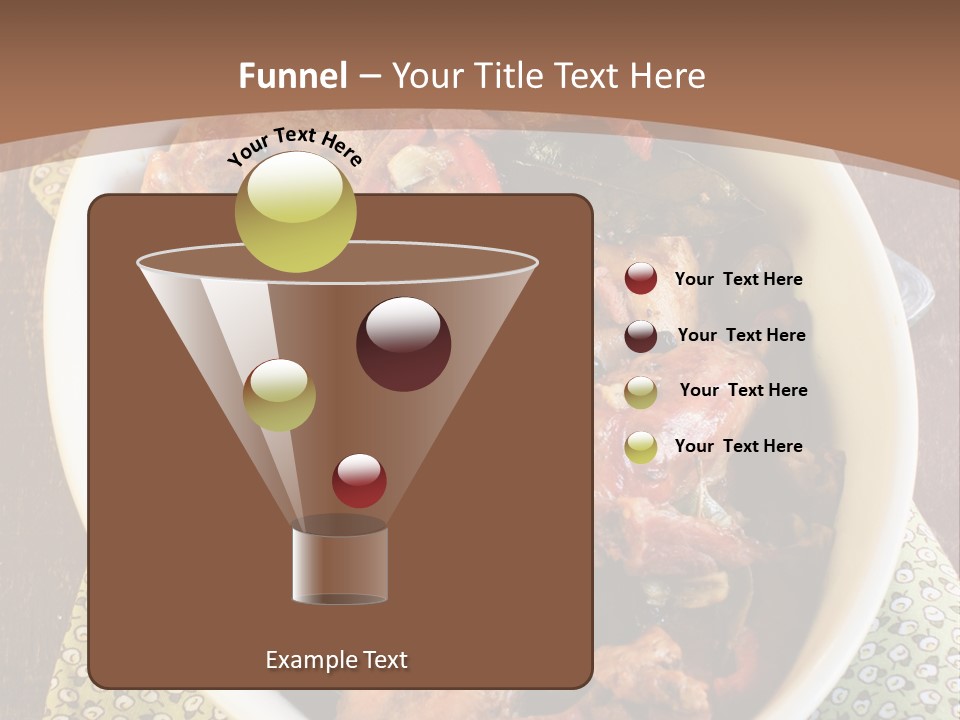 Bacon Beer Dinner PowerPoint Template