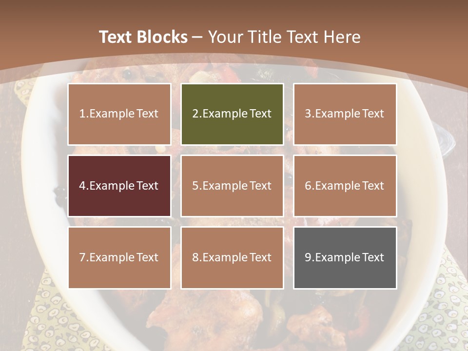 Bacon Beer Dinner PowerPoint Template