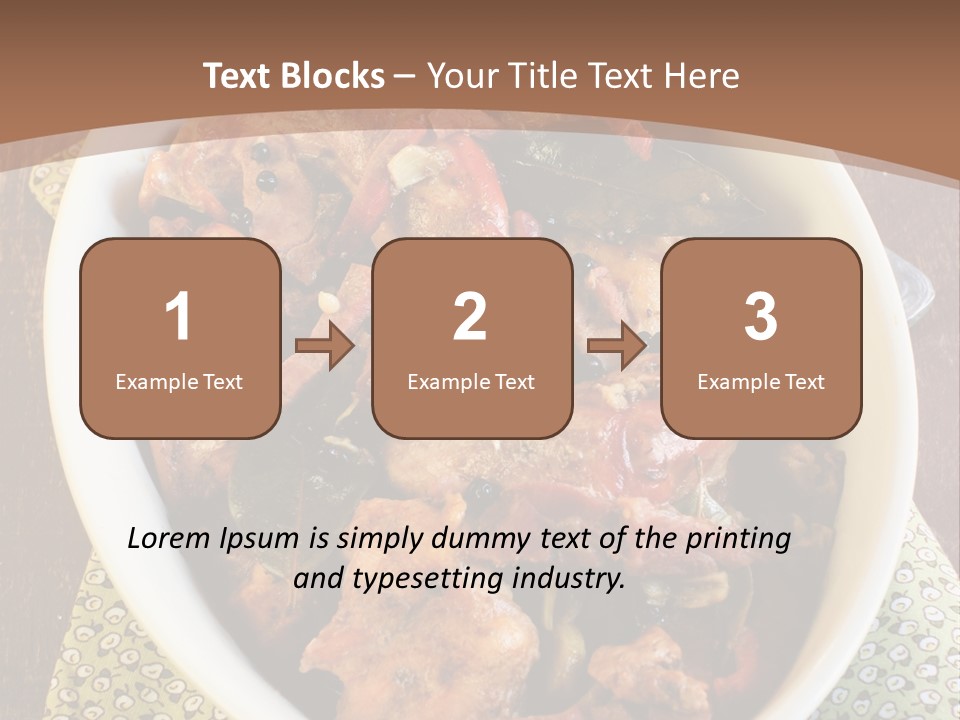 Bacon Beer Dinner PowerPoint Template