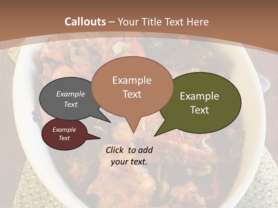 Bacon Beer Dinner PowerPoint Template