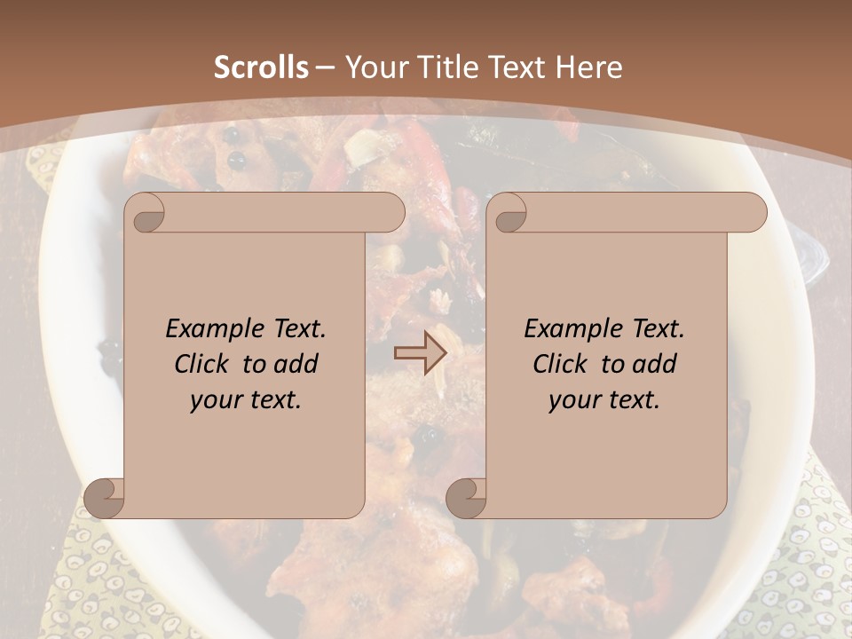 Bacon Beer Dinner PowerPoint Template