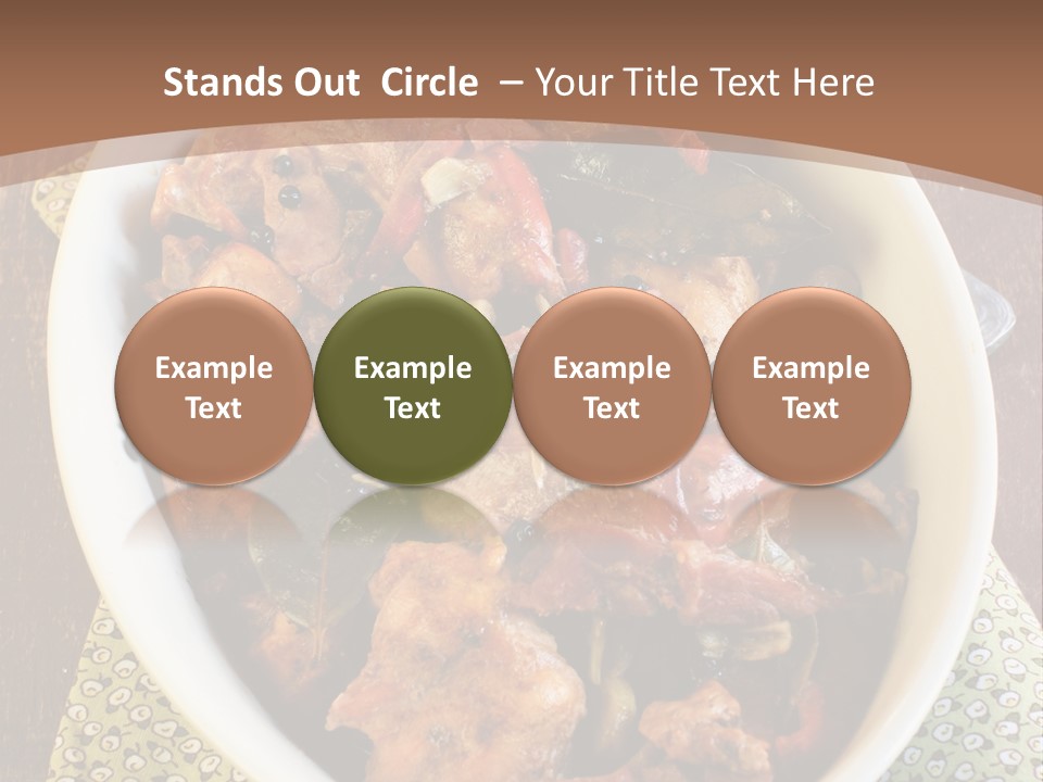 Bacon Beer Dinner PowerPoint Template