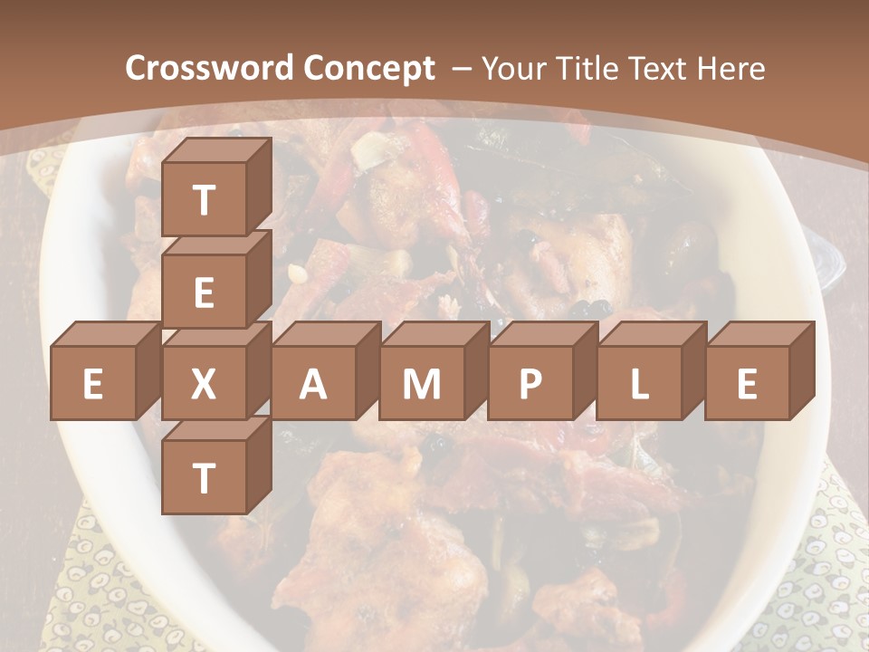 Bacon Beer Dinner PowerPoint Template