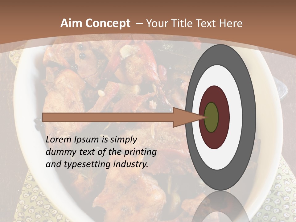 Bacon Beer Dinner PowerPoint Template