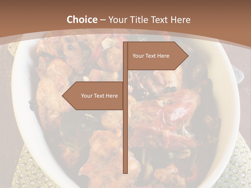 Bacon Beer Dinner PowerPoint Template
