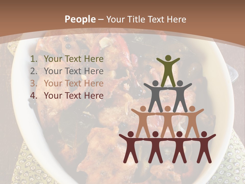 Bacon Beer Dinner PowerPoint Template
