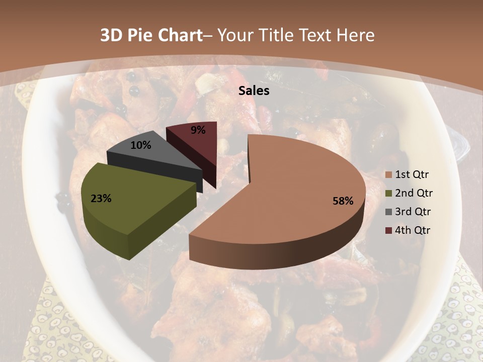 Bacon Beer Dinner PowerPoint Template