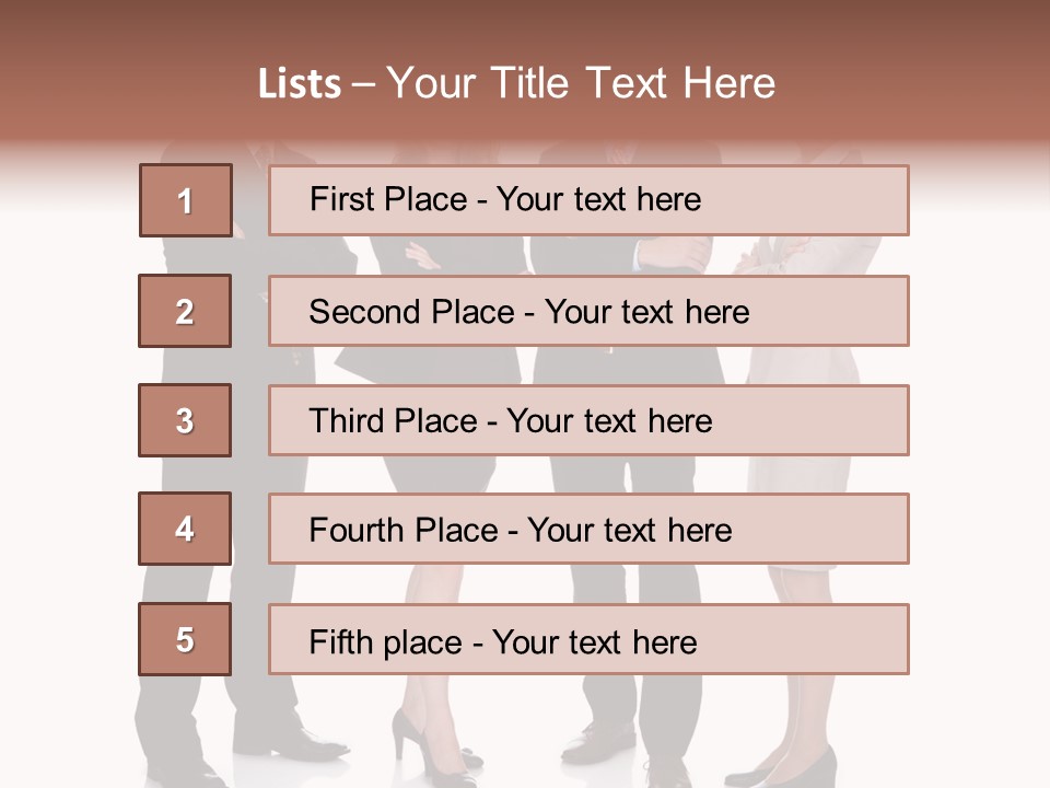 Expertise Leadership Profession PowerPoint Template