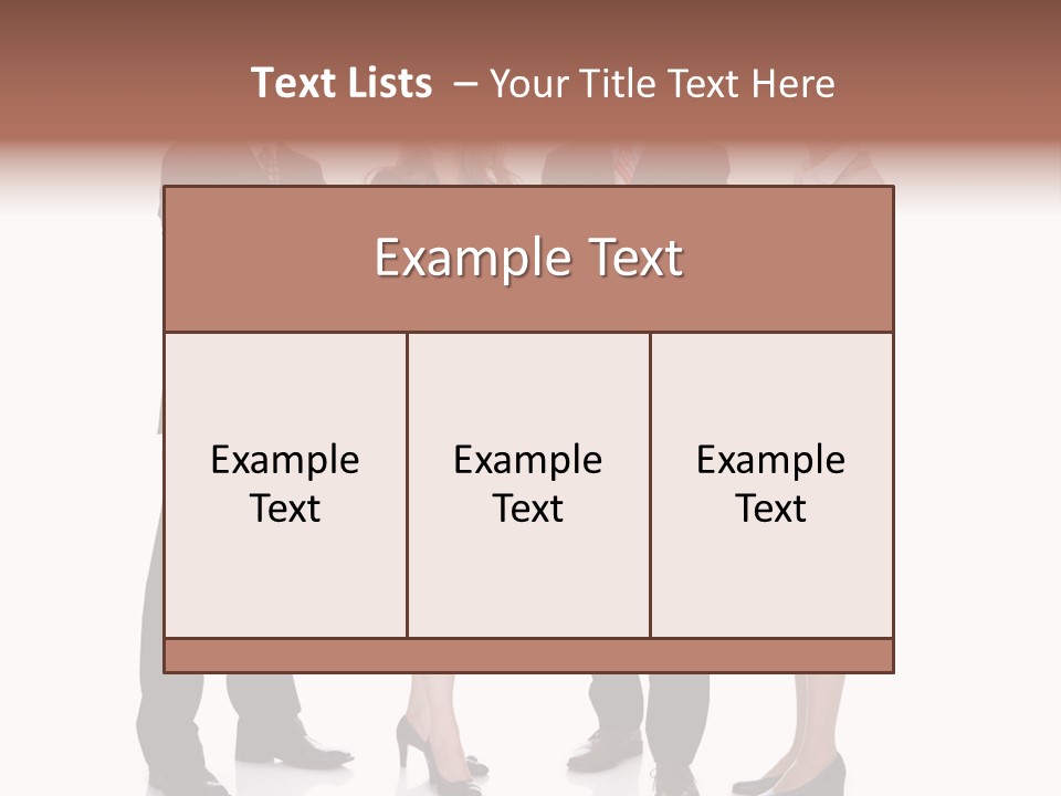 Expertise Leadership Profession PowerPoint Template