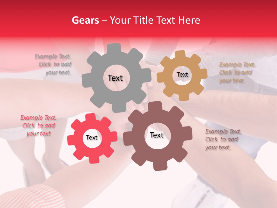 Background Person Joined PowerPoint Template