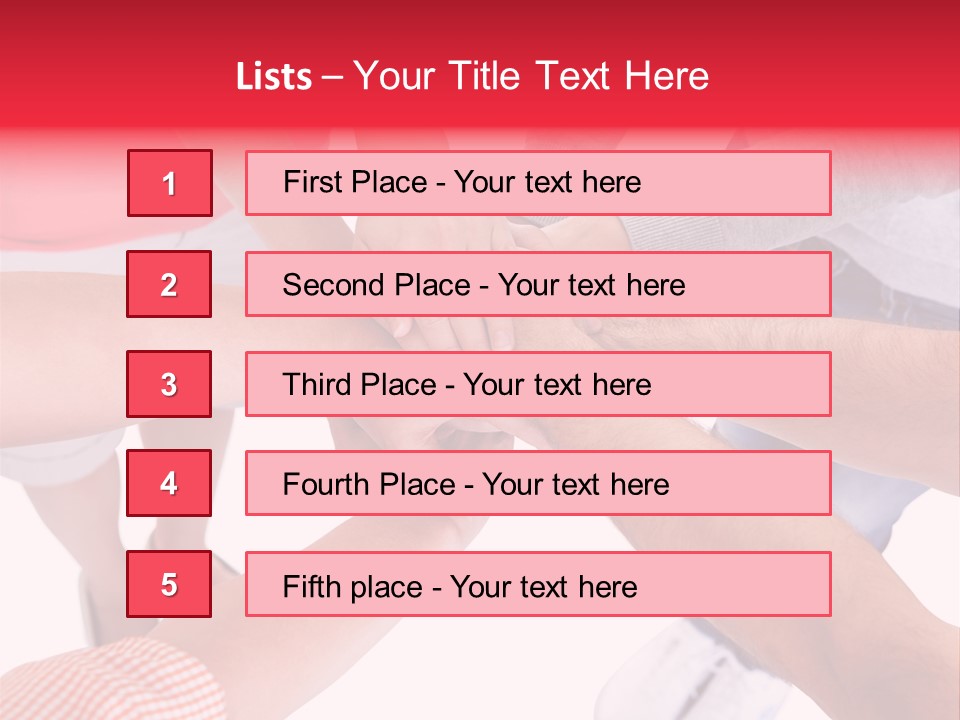 Background Person Joined PowerPoint Template