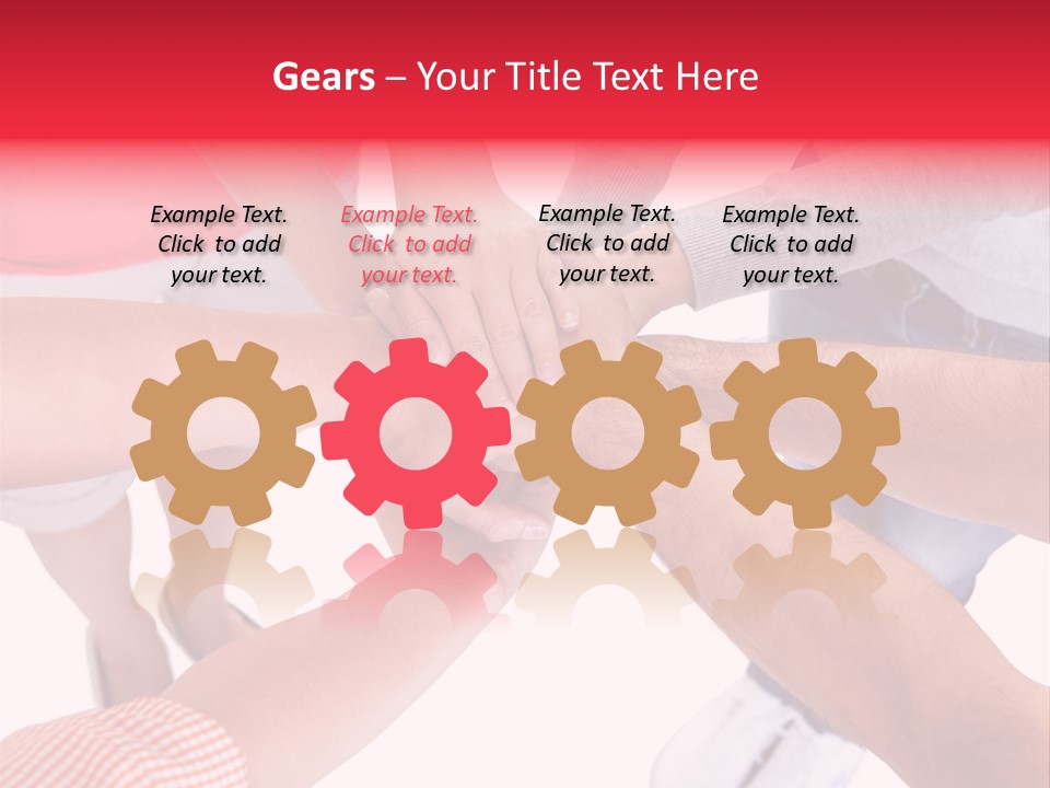 Background Person Joined PowerPoint Template