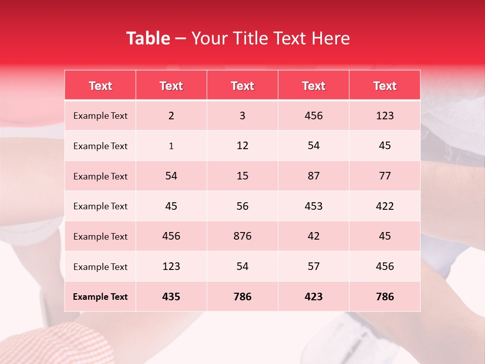 Background Person Joined PowerPoint Template