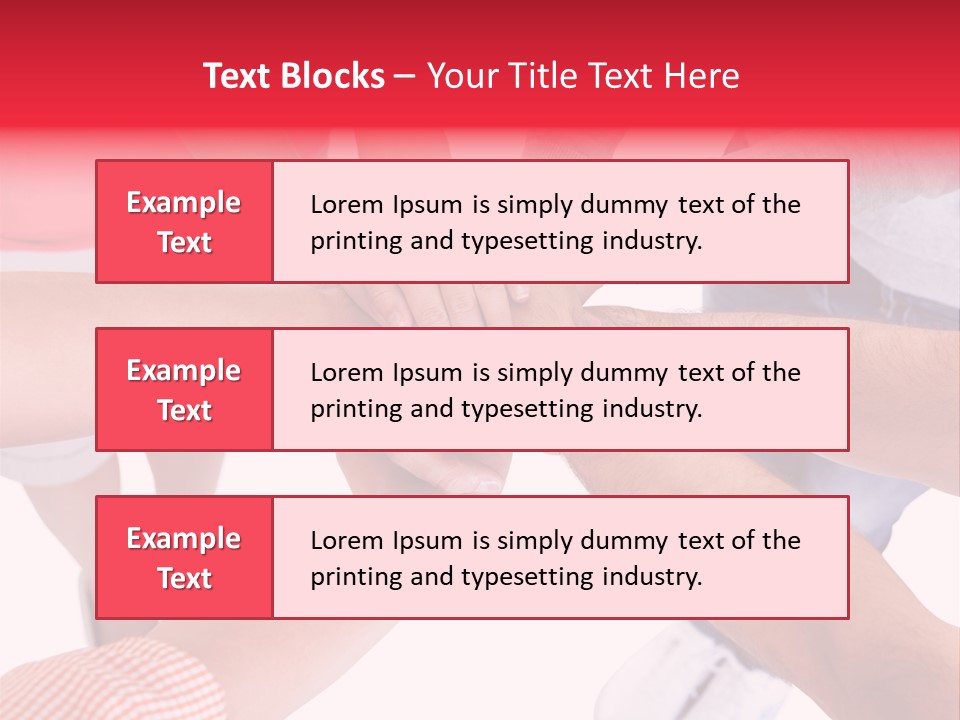 Background Person Joined PowerPoint Template