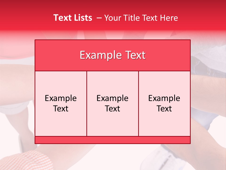 Background Person Joined PowerPoint Template
