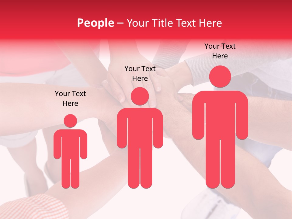 Background Person Joined PowerPoint Template