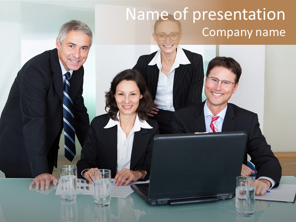 Conversation Information Working PowerPoint Template